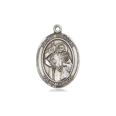Sterling Silver St. Ursula Medal | Medium | Engravable