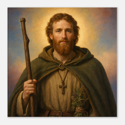 St. Faelan - Devotional Canvas