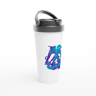 St. Michael and the Dragon Teal Travel Mug - view 2