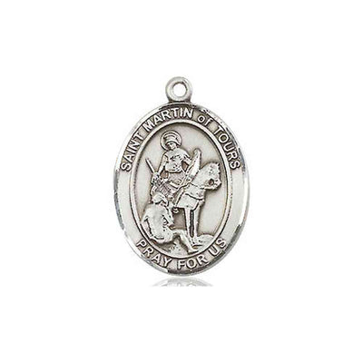 Sterling Silver St. Martin of Tours Medal | Medium | Engravable