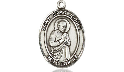 Sterling Silver St. Isaac Jogues Medal | Medium | Engravable