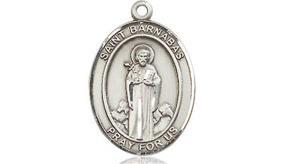 Sterling Silver St. Barnabas Medal | Medium | Engravable