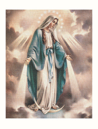 Our Lady Of Grace 8X10 Canvas
