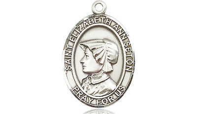 Sterling Silver St. Elizabeth Ann Seton Medal | Medium | Engravable