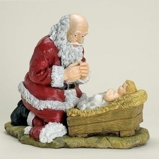 12"Kneeling Santa Fig