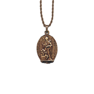 Vintage Bronze St. Nicholas Medal