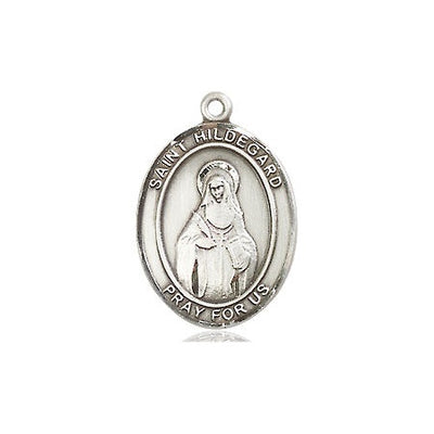 Sterling Silver St. Hildegard von Bingen Medal | Medium | Engravable
