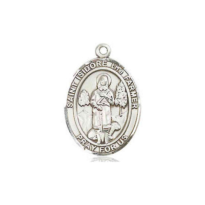 Pewter St. Isidore the Farmer Medal | Medium | Engravable