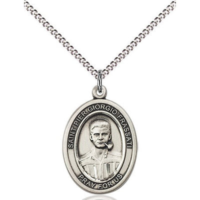 Pewter Blessed Pier Giorgio Frassati Medal | Medium | Engravable