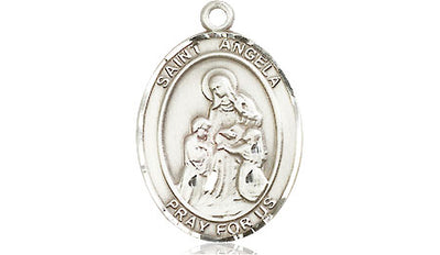 Sterling Silver St. Angela Merici Medal | Medium | Engravable