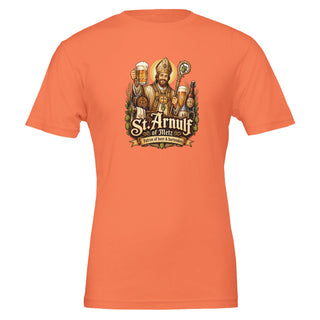 St. Arnulf of Metz Patron of Beer T-Shirt - view 3