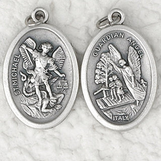 Bulk Guardian Angel / St. Michael Double Sided Medals