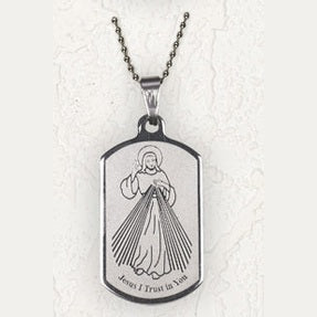 Divine Mercy Dog Tag