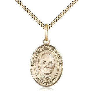 14kt Gold Filled Saint Hannibal Medal Religious Jewelry Engraved Catholic Saint Jewelry