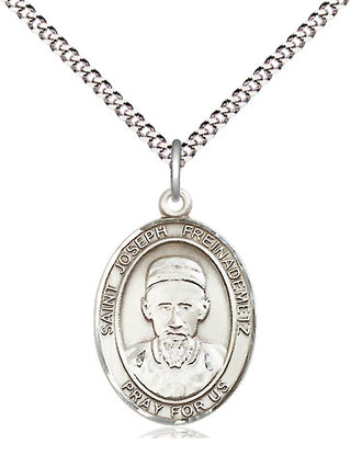 Pewter Saint Joseph Freinademetz Medal Religious Jewelry Engraved Catholic Saint Jewelry