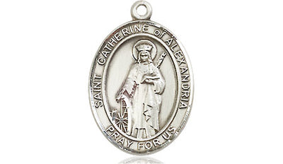 Pewter St. Catherine of Alexandria Medal | Medium | Engravable