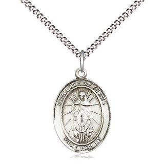 Sterling Silver Our Lady of Tears Medal Religious Jewelry Engraved Catholic Saint Jewelry