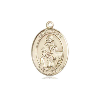 14kt Gold Filled St. Giles Medal | Medium | Engravable