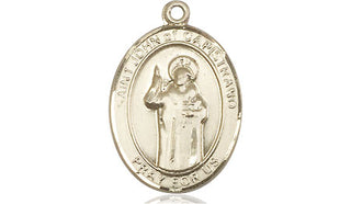 14kt Gold Filled Saint John of Capistrano Medal Engraved Catholic Saint Jewelry