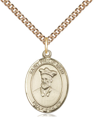 14kt Gold Filled Saint Philip Neri Medal Religious Jewelry