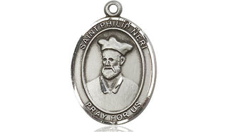 Sterling Silver Saint Philip Neri Medal Religious Jewelry