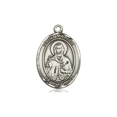 Sterling Silver St. Marina Medal | Medium | Engravable