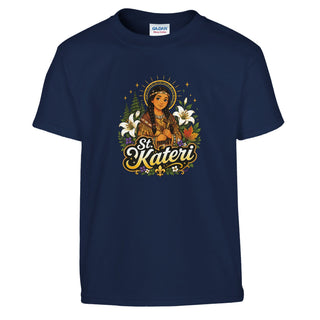 St. Kateri Tekakwitha Kids T-Shirt - view 4