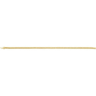 14K Yellow 6 CTW Natural Diamond Line 7 1/4" Bracelet