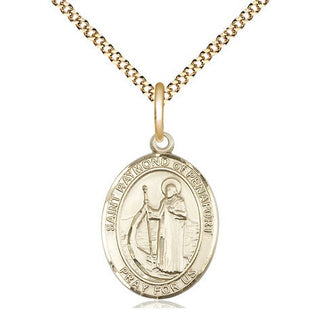 14kt Gold Filled Saint Raymond of Penafort Medal Religious Jewelry Engraved Catholic Saint Jewelry