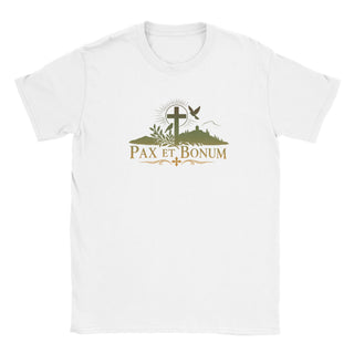 St. Francis of Assisi Pax et Bonum Rustic T-Shirt - view 2