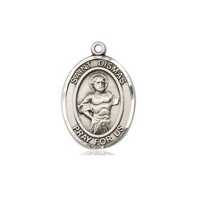 Sterling Silver St. Dismas Medal | Medium | Engravable