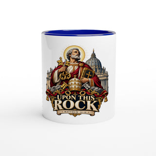 Upon This Rock Color Mug - view 5