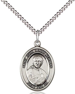 Pewter Blessed John Henry Newman Medal Religious Jewelry Engraved Catholic Saint Jewelry