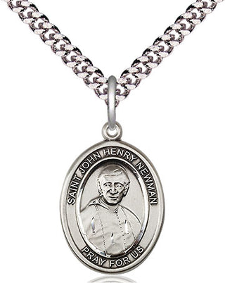 Pewter Blessed John Henry Newman Medal Religious Jewelry Engraved Catholic Saint Jewelry