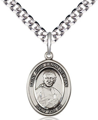 Pewter Blessed John Henry Newman Medal Religious Jewelry Engraved Catholic Saint Jewelry