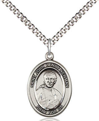Sterling Silver Blessed John Henry Newman Medal Religious Jewelry Engraved Catholic Saint Jewelry