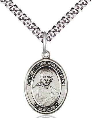 Sterling Silver Blessed John Henry Newman Medal Religious Jewelry Engraved Catholic Saint Jewelry