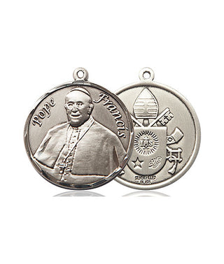 Pewter Pope Francis Medal