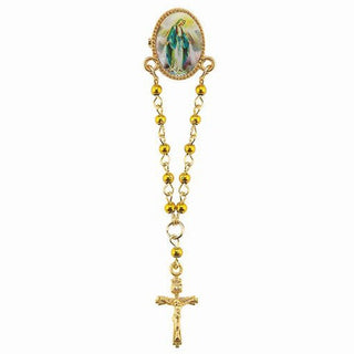 Our Lady Of Grace Gold-Plated Oval Lapel Pin 6-Pack