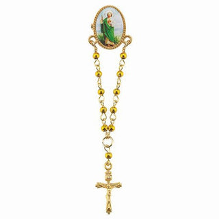 St. Jude Gold-Plated Oval Lapel Pin 6-Pack
