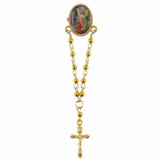 Guardian Angel Gold-Plated Oval Lapel Pin 6-Pack