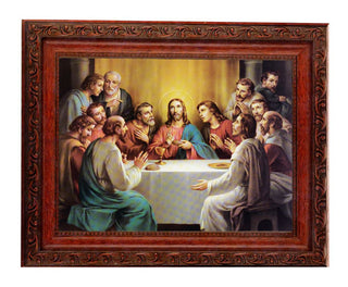 The Last Supper 6X8" Print In 8.25X10.25" Frame