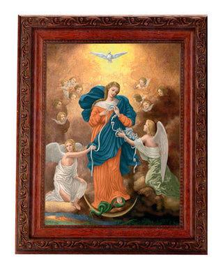 O.L.Untier Of Knots Ornate Wd Frame 8.25X10.25