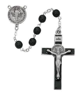 Black Saint Benedict Rosary
