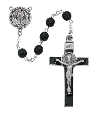 Black Saint Benedict Rosary