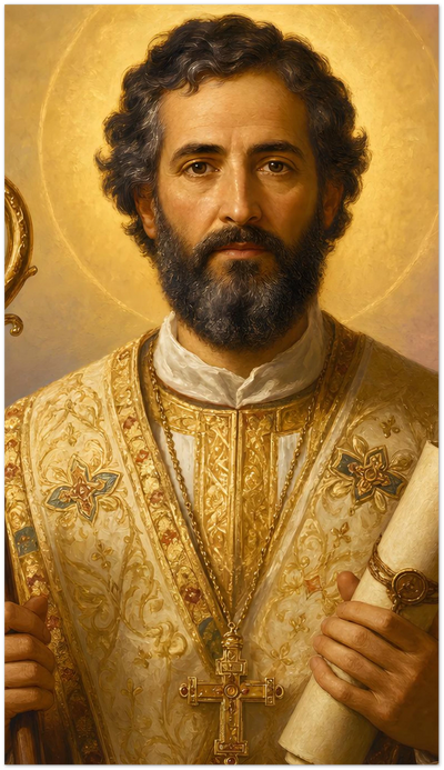 St. Achillius of Larissa Holy Cards