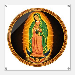Our Lady of Guadalupe Acrylic Wall Plaque