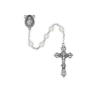 6MM Crystal April Rosary