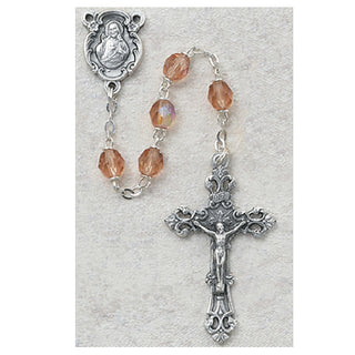 6MM Rose/October Rosary