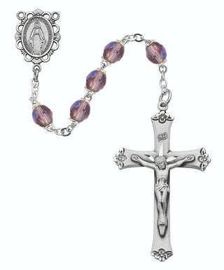 6MM Amethyst June Rosary